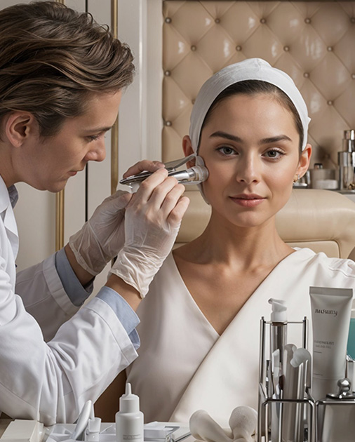 Facial aesthetic consultation at Forever Facial Aesthetics